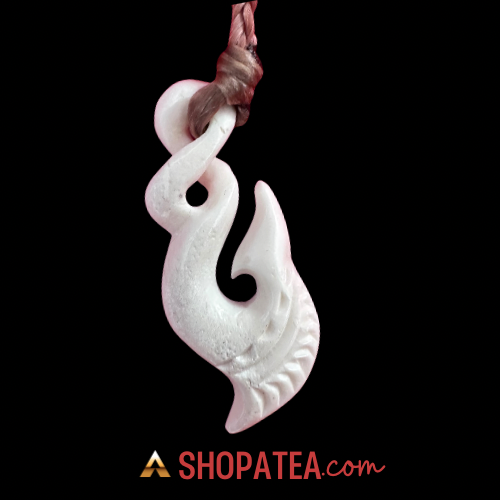 Infinity Hook made of Cow Bone Necklace