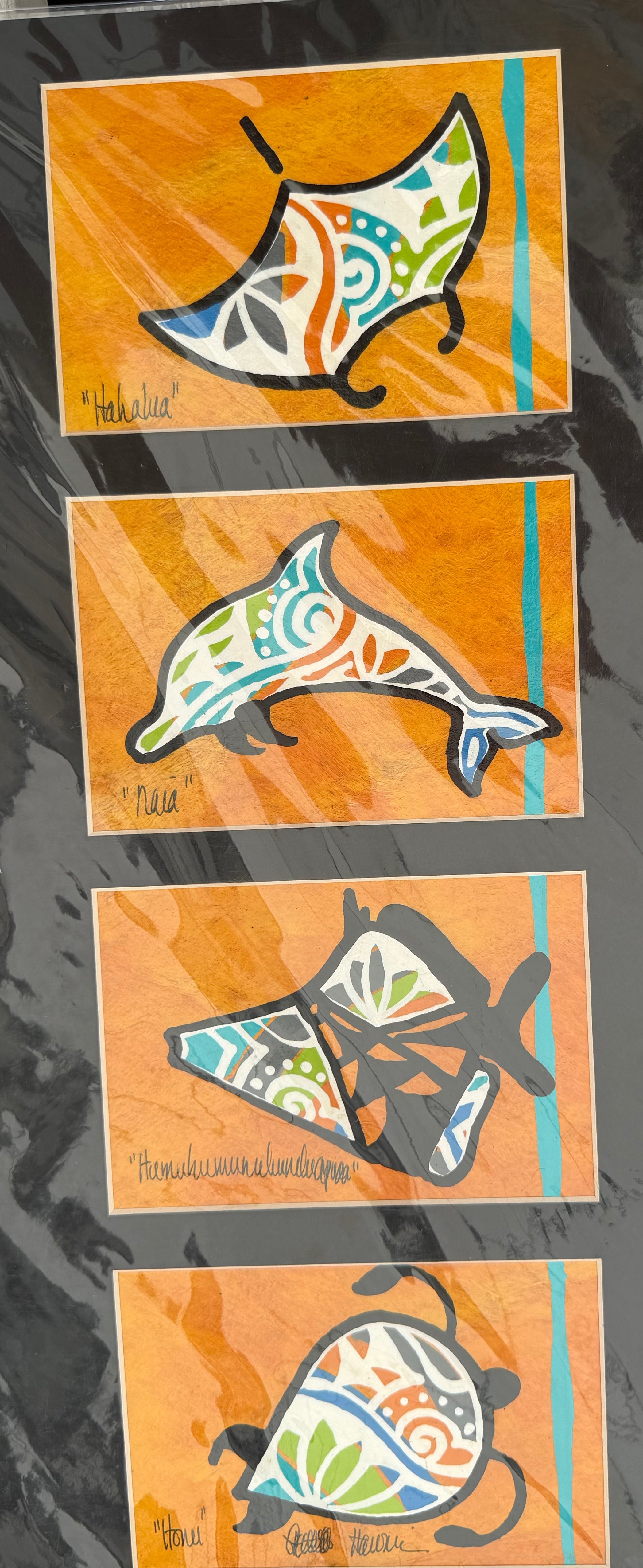 Tapaglyph Set of 4