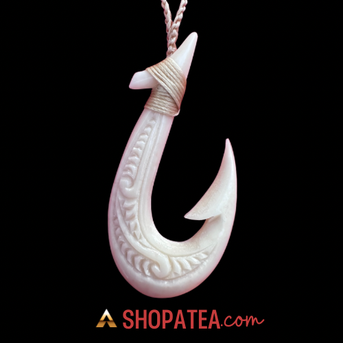 Fish hook with Whale Bone Tip