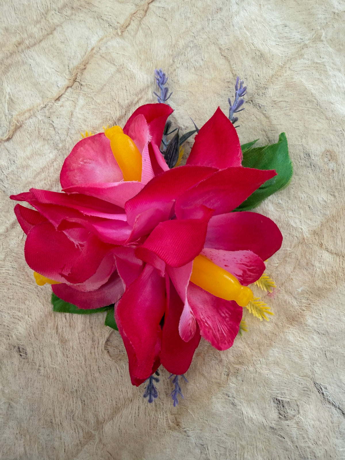 Dragon Fruit Orchid Hair Clip